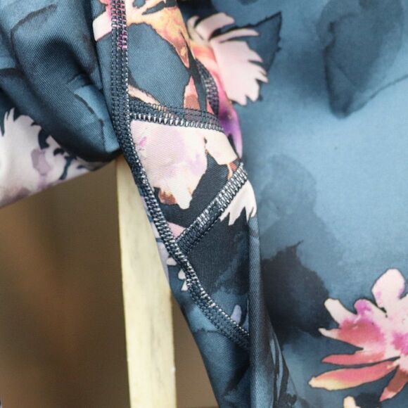 Joy Lab Floral High Rise Leggings S - Picture 10 of 12